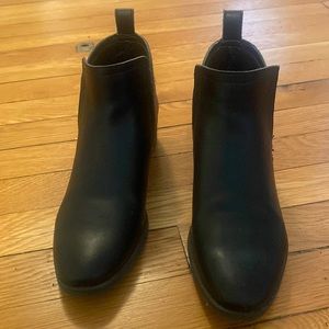 Black booties from Dolce Vita